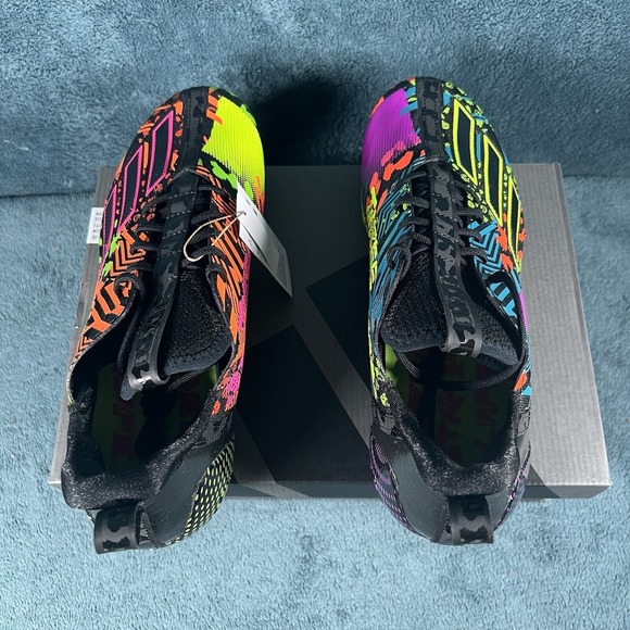 Adidas Adizero 12.0 Mismatch Football Cleats‎ Black/Purple Men\'s Size 14 New main image 7
